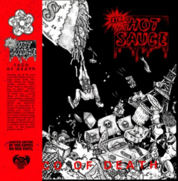 Taco of Death Artist Extra Hot Sauce Vinyl / 12" Album Coloured Vinyl (Limited Edition) - punk to funk heaven
