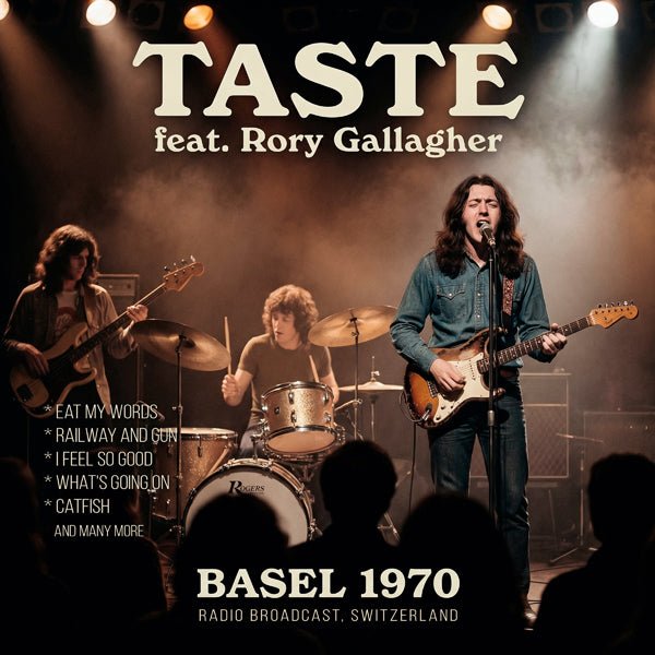 TASTE FEAT RORY GALLAGHER BASEL 1970 Compact Disc - punk to funk heaven