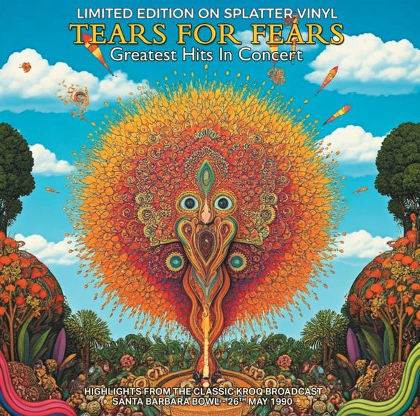 Tears For Fears - Greatest Hits In Concert (Limited Edition Hand Numbered on Splatter Vinyl) - punk to funk heaven