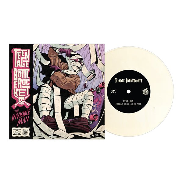 TEENAGE BOTTLEROCKET THE INVISIBLE MAN (COLORED VINYL) Vinyl 7" - punk to funk heaven