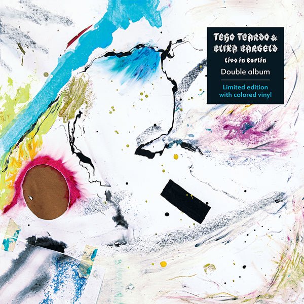 TEHO TEARDO & BLIXA BARGELD LIVE IN BERLIN (BLUE VINYL 2LP) VINYL DOUBLE ALBUM - punk to funk heaven