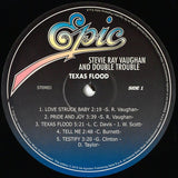 Texas Flood STEVIE RAY VAUGHAN AND DOUBLE TROUBLE LP 180 GR HQ VINYL - punk to funk heaven