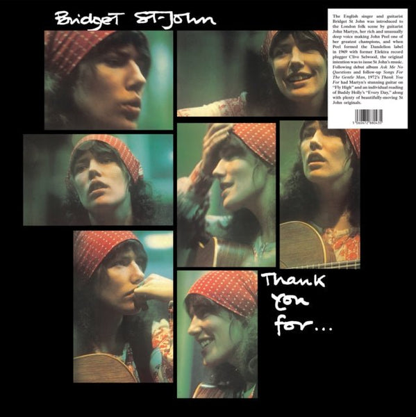 Thank You For... Artist BRIDGET ST. JOHN Format:LP Label:TRADING PLACES - punk to funk heaven