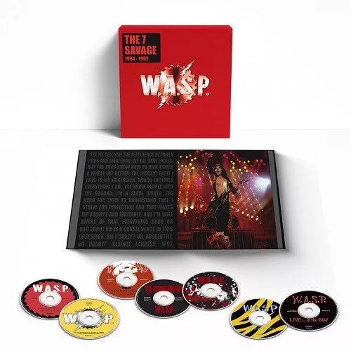 The 7 Savage Artist W.A.S.P. Format:CD / Box Set - punk to funk heaven