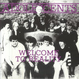 The ADOLESCENTS Welcome To Reality (reissue) (limited 'coke bottle' clear vinyl 10") Frontier US - punk to funk heaven