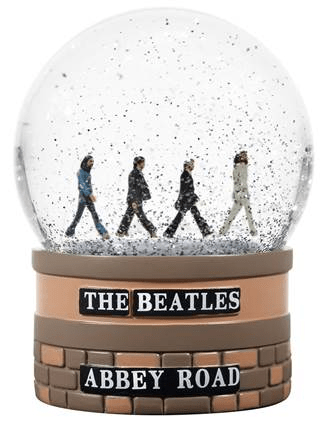 The Beatles (Abbey Road) Boxed Snow Globe (65mm) - punk to funk heaven
