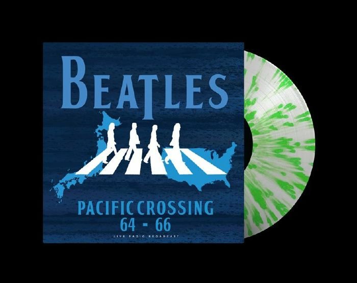 The BEATLES Pacific Crossing 64-66 Splattervin Format: clear