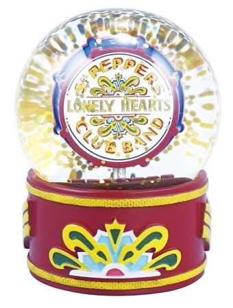 The Beatles (Sgt. Pepper) Boxed Snow Globe (65mm) - punk to funk heaven