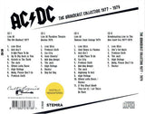 The Broadcast Collection 1977 - 1979 Artist AC/DC Format:CD Label:CULT LEGENDS - punk to funk heaven