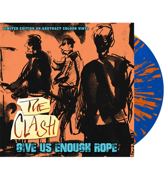 The Clash – Give Us Enough Rope (Limited Edition On Hand Numbered Abstract Colour Vinyl) lp - punk to funk heaven