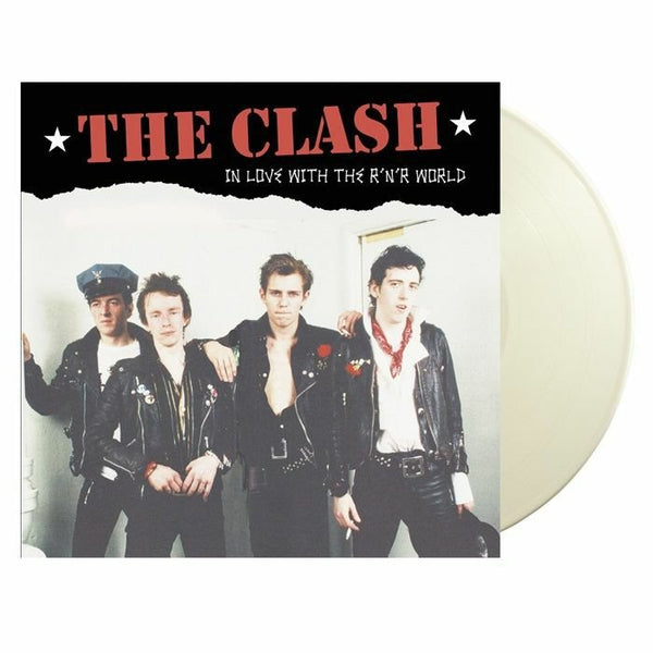 The CLASH In Love With The R 'N' R World: Live At The Leicester Polytechnic May 28th 1977 FM Broadcast (white vinyl LP) - punk to funk heaven