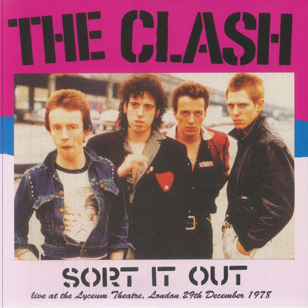 The CLASH Sort It Out: Live At The Lyceum Theatre London 29th December 1978 Dear Boss Format: orange & black splattered vinyl LP limited to 300 copies - punk to funk heaven