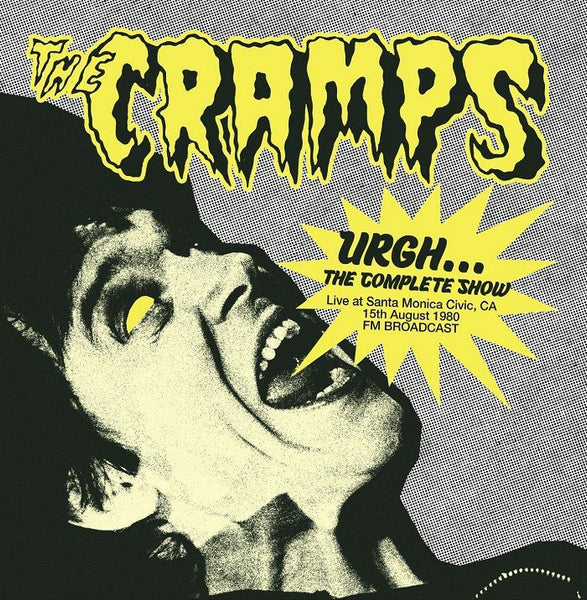 The CRAMPS Urgh The Complete Show: Live At Santa Monica Civic CA 15th August 1980 FM Broadcast (white vinyl LP limited to 300 copies) - punk to funk heaven