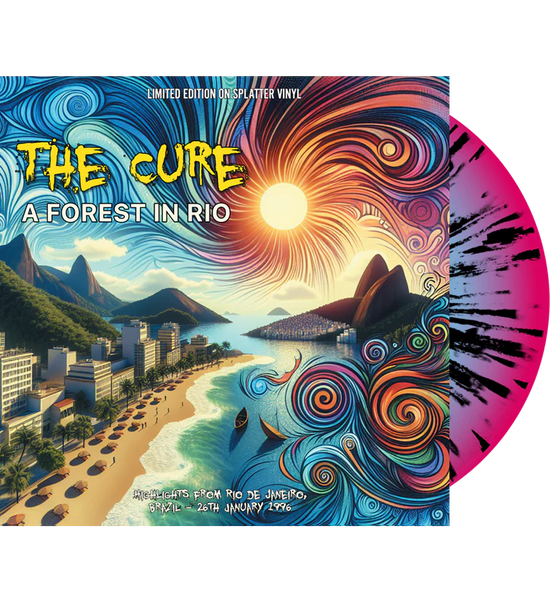 The Cure - A Forest In Rio (Limited Edition Hand Numbered on Splatter Vinyl) lp - punk to funk heaven