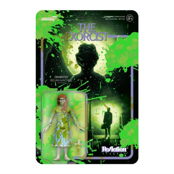 The Exorcist Reaction Figures Wave 2 - Regan (Vomit Splatter) super 7 - punk to funk heaven
