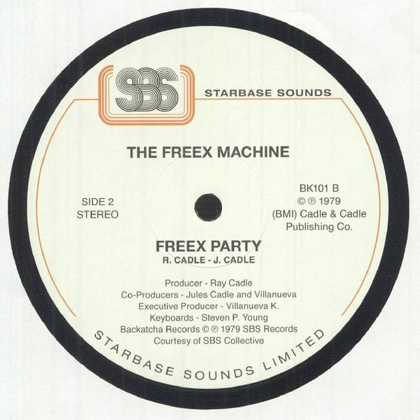 The FREEX MACHINE Freex Funkatized (12") Backatcha - punk to funk heaven