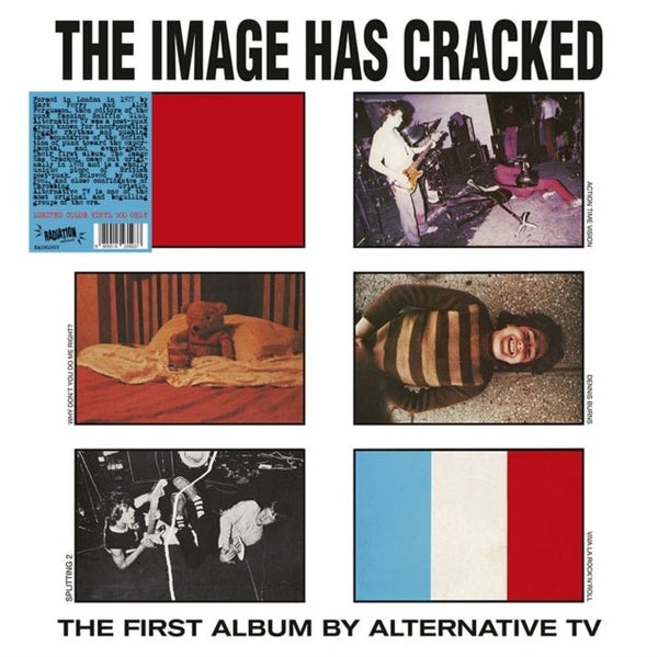The Image Has Cracked (Coloured Vinyl) ALTERNATIVE TV lp - punk to funk heaven