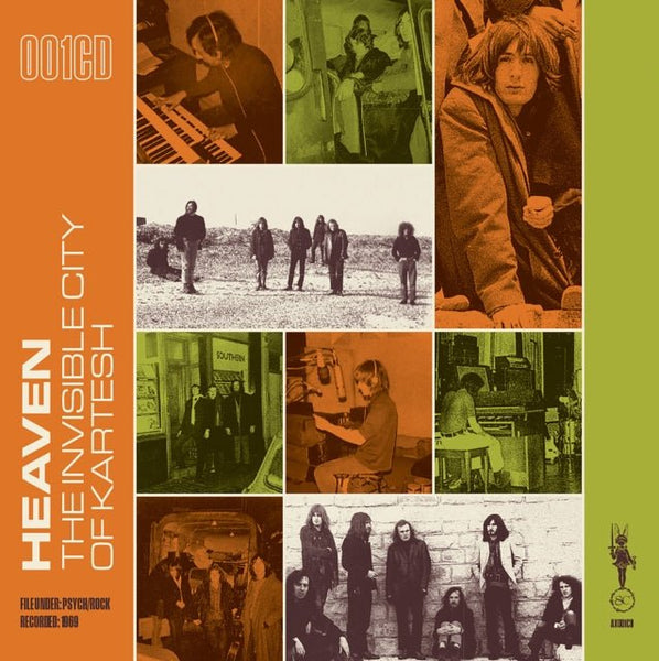 The Invisible City Of Kartesh Artist HEAVEN Format:CD Label:SEELIE COURT - punk to funk heaven