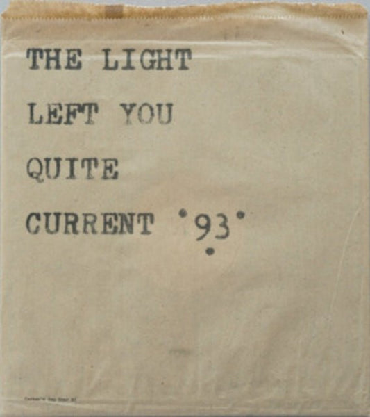 The Light Left You Quite Artist Current 93 Format:Vinyl / 12" Album Coloured Vinyl - punk to funk heaven