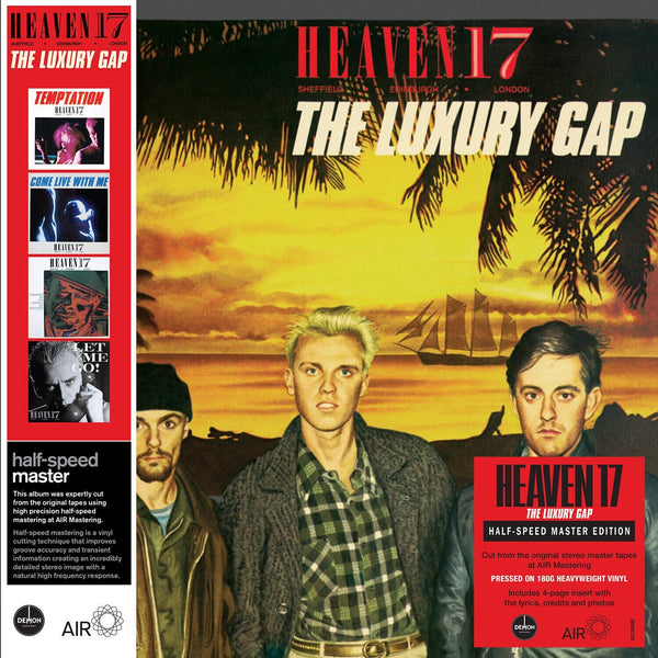 The Luxury Gap (Half - speed Master) Artist Heaven 17 Format:Vinyl / 12" Album Label:Demon Records Half - Speed - punk to funk heaven