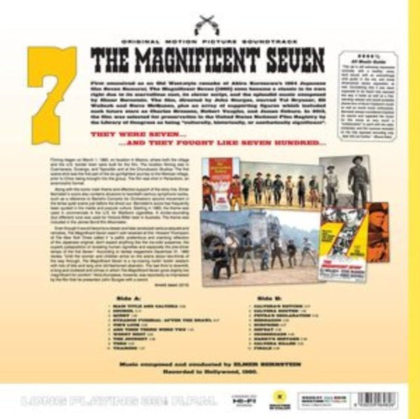 The Magnificent Seven Composer Elmer Bernstein Format:Vinyl / 12" Album - punk to funk heaven