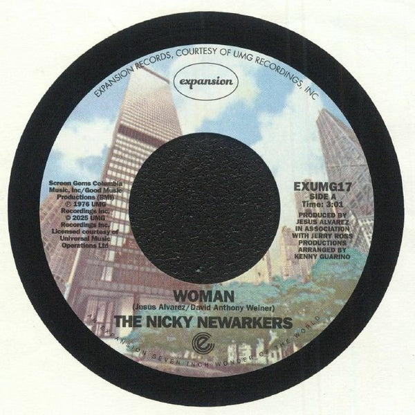 The NICKY NEWARKERS Woman (7") Expansion - punk to funk heaven