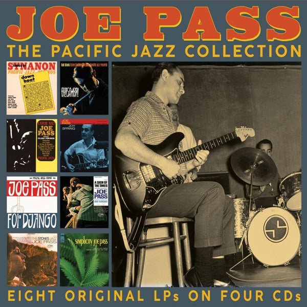 The Pacific Jazz Collection Joe Pass 4cd box set - punk to funk heaven