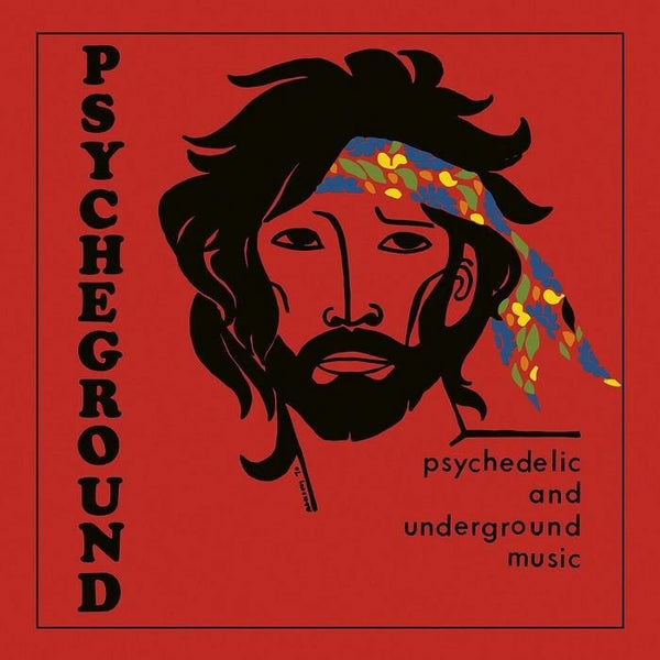 The PSYCHEGROUND GROUP Psychedelic &amp; Underground Music BTF Italy Format: clear red vinyl LP - punk to funk heaven