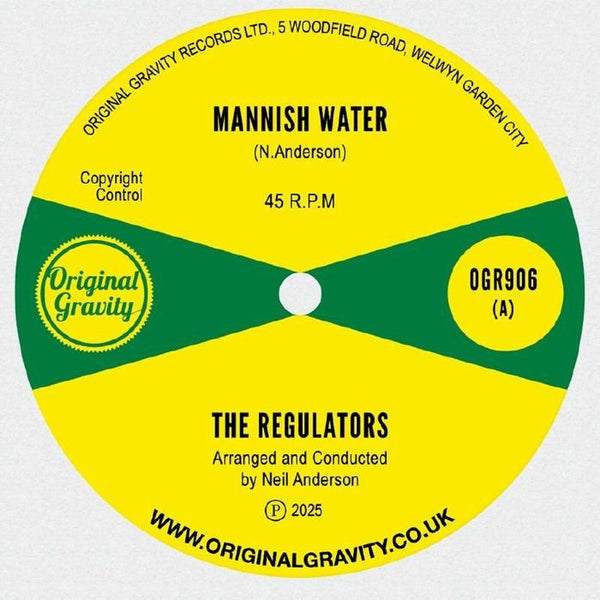 The REGULATORS Mannish Water (7" limited to 300 copies) Original Gravity - punk to funk heaven