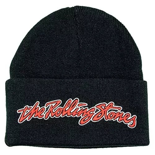 The Rolling Stones - Classic Font Beanie HAT AMPLIFIED CLOTHING - punk to funk heaven