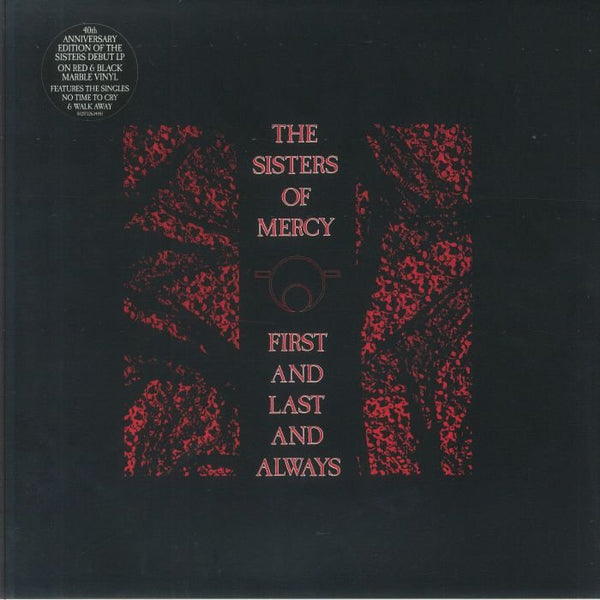 The SISTERS OF MERCY First & Last & Always (Elektra 75 Edition) Elektra Format: gatefold red & black marbled vinyl LP (indie exclusive) - punk to funk heaven