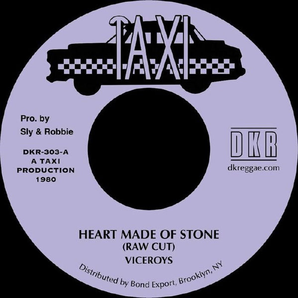 The VICEROYS Heart Made Of Stone Taxi Jamaica Format: 7" - punk to funk heaven
