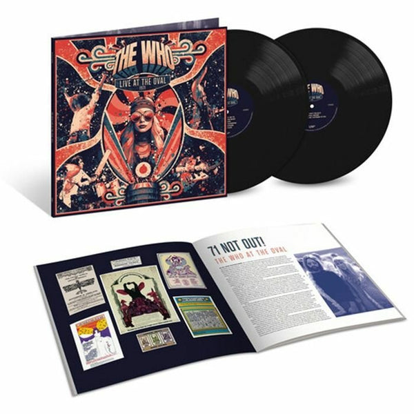 The WHO Live At The Oval 1971 UME US Format: 2xLP + booklet - punk to funk heaven