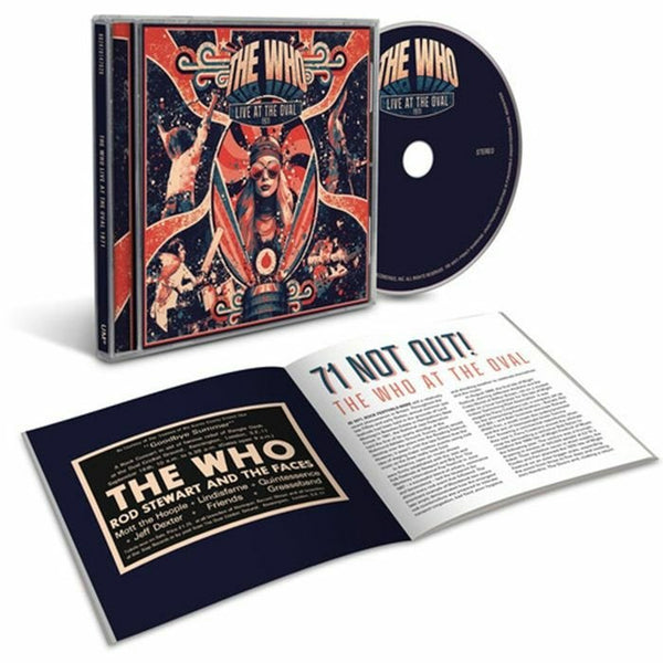 The WHO Live At The Oval 1971 UME US Format: CD + booklet - punk to funk heaven