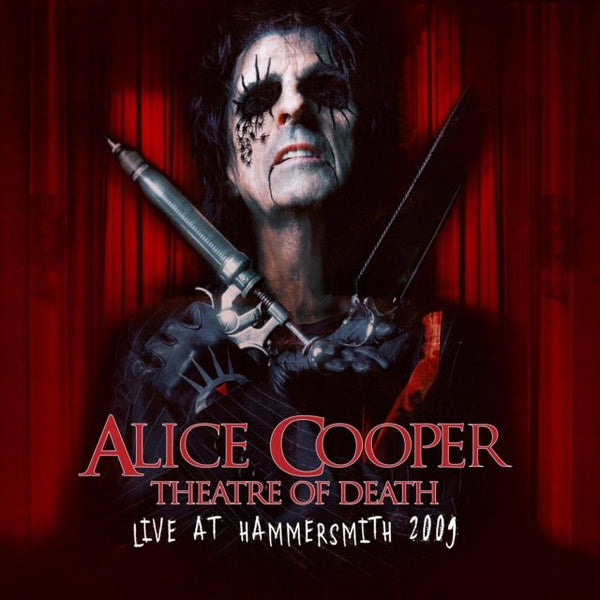 Theatre of Death Alice Cooper Vinyl / 12" Album Coloured Vinyl with DVD - punk to funk heaven