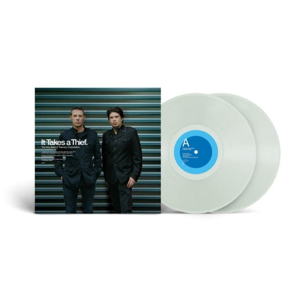 THIEVERY CORPORATION IT TAKES A THIEF COKE BOTTLE GREEN vinyl 2LP - punk to funk heaven