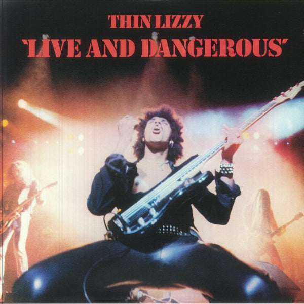 THIN LIZZY Live & Dangerous (reissue) (limited gatefold silver vinyl 2xLP) Friday Music US - punk to funk heaven