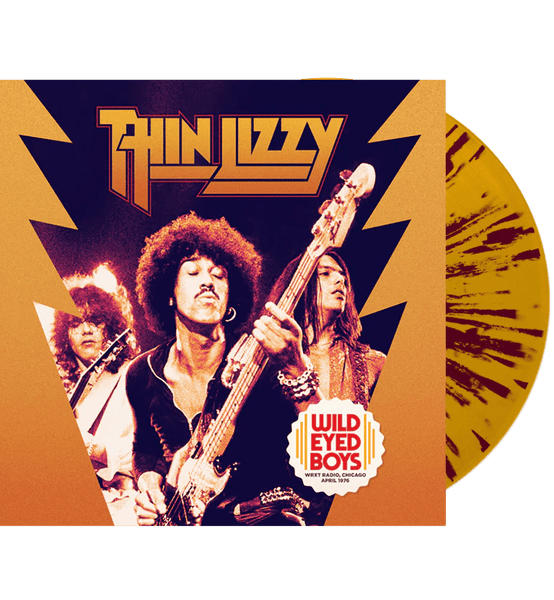 Thin Lizzy - Wild - Eyed Boys (Limited Edition Hand Numbered on Splatter Vinyl) lp - punk to funk heaven