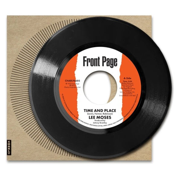 Time And Place LEE MOSES 7" Vinyl - punk to funk heaven