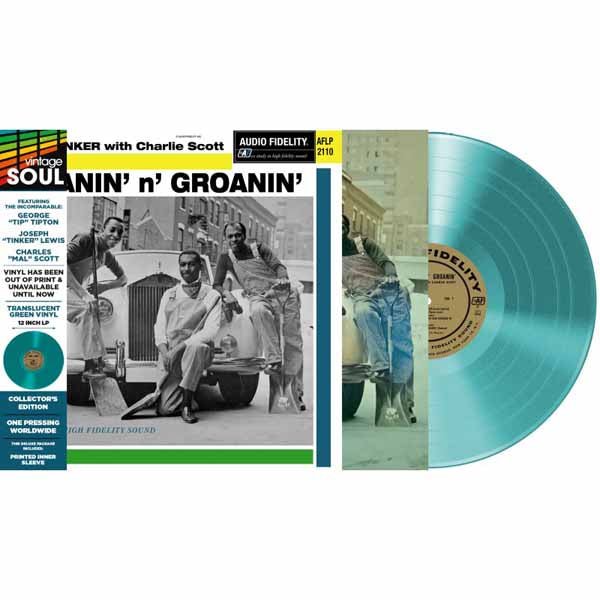 TIP & TINKER WITH CHARLIE SCOTT MOANIN’ N GROANIN’ (TRANSLUCENT GREEN VINYL) Vinyl LP - punk to funk heaven