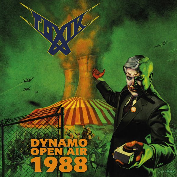 TOXIK DYNAMO OPEN AIR 1988 (RED/BLACK SPLATTER VINYL) VINYL LP - punk to funk heaven