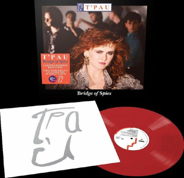 T'PAU Bridge Of Spies (National Album Day 2025) (limited red vinyl LP) - punk to funk heaven