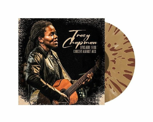 Tracy CHAPMAN Oakland 1989: Concert Against AIDS Splattervin Format: biege & brown splattered vinyl LP - punk to funk heaven