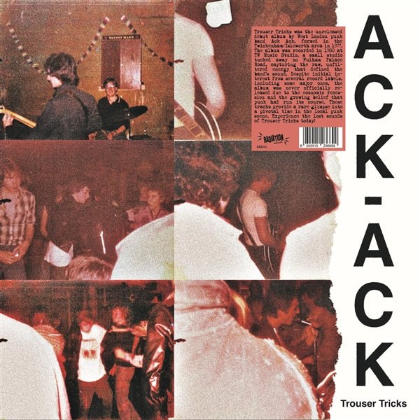 Trouser Tricks (Coloured Vinyl) Artist ACK ACK Format:LP Label:RADIATION REISSUES - punk to funk heaven