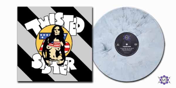TWISTED SISTER EARLY SINGLES THE (GREY MARBLED VINYL) Vinyl LP - punk to funk heaven