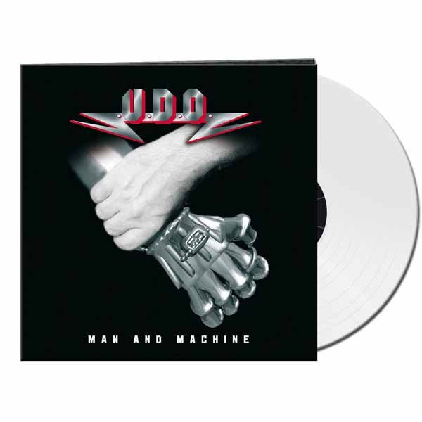 U.D.O. MAN AND MACHINE VINYL LP - punk to funk heaven