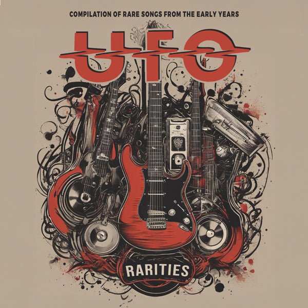 UFO RARITIES Compact Disc - punk to funk heaven