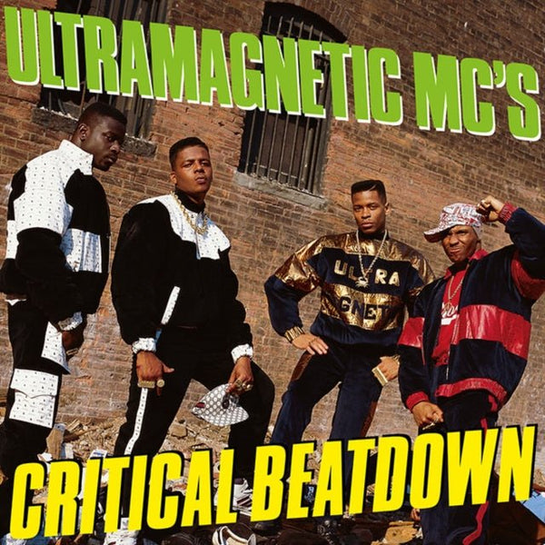 ULTRAMAGNETIC MC'S CRITICAL BEATDOWN (EXPANDED) (2LP GREEN COLOURED) VINYL DOUBLE ALBUM - punk to funk heaven