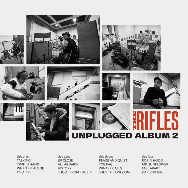 Unplugged Album II Artist The Rifles Format:Vinyl / 12" Album (Clear vinyl) Label:Cooking Vinyl - punk to funk heaven