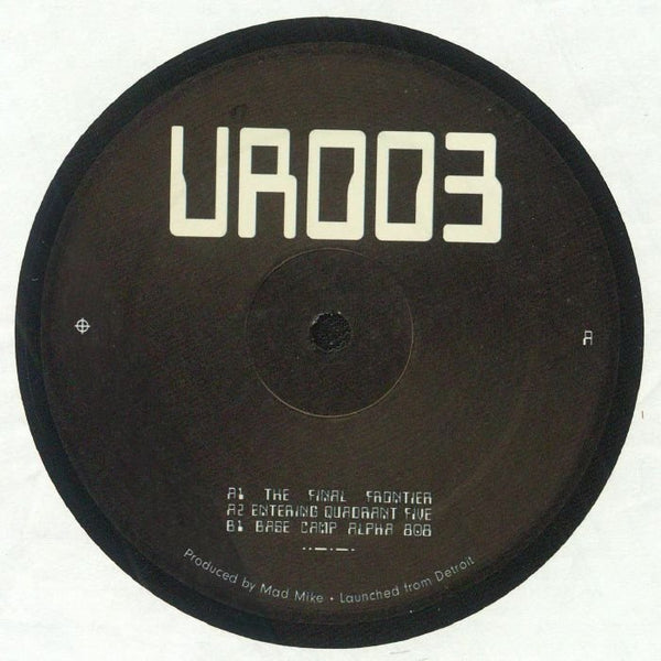 UR aka UNDERGROUND RESISTANCE The Final Frontier (reissue) Underground Resistance US Format: 12" repress - punk to funk heaven